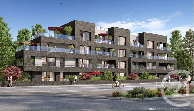 Appartement T2 à vendre - 2 pièces - 38.32 m2 - ST JACQUES DE LA LANDE - 35 - BRETAGNE - Century 21 Dréano Immobilier