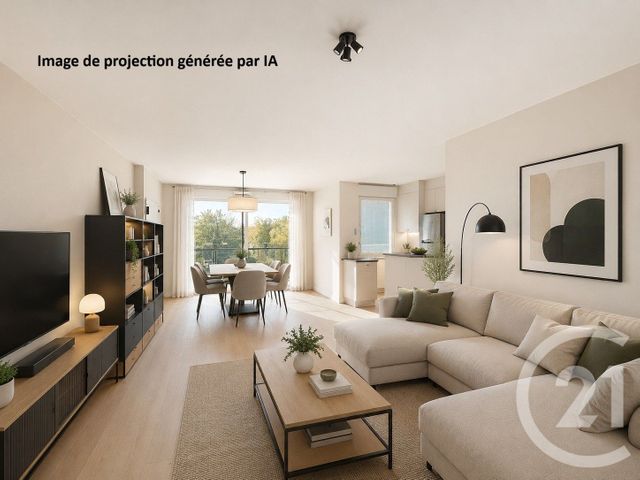 Appartement T3 à vendre - 3 pièces - 66.66 m2 - RENNES - 35 - BRETAGNE - Century 21 Dréano Immobilier