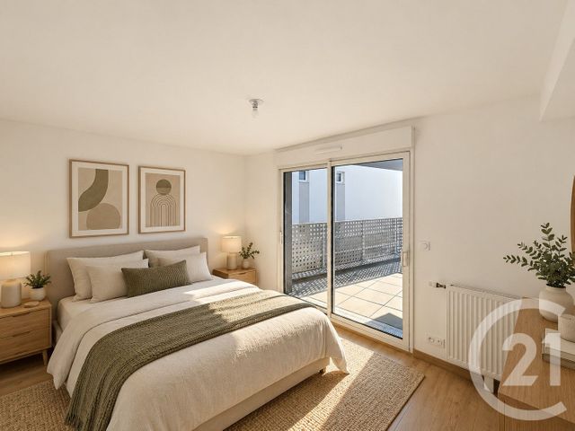 Appartement T3 à vendre - 3 pièces - 73.86 m2 - ST JACQUES DE LA LANDE - 35 - BRETAGNE - Century 21 Dréano Immobilier