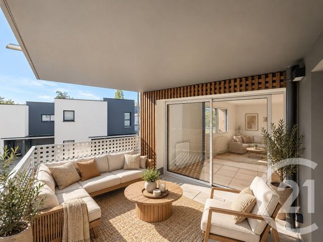 Appartement T3 à vendre - 3 pièces - 73.86 m2 - ST JACQUES DE LA LANDE - 35 - BRETAGNE - Century 21 Dréano Immobilier